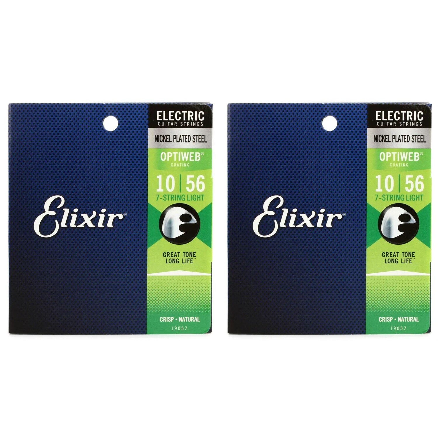 Elixir Strings 19057 Струны для электрогитары Optiweb — .010-.056 Легкие, 7-струнные (2 шт.)
Elixir Strings 19057 Струны для электрогитары Optiweb — .010-.056 Легкие, 7-струнные (2 шт.)