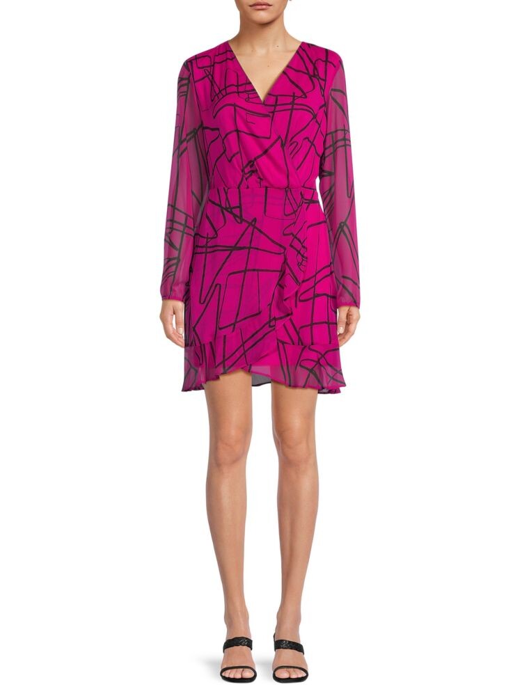 Мини-платье с геометрическим узором и искусственным запахом Dkny, цвет Electric Fuchsia
Мини-платье с геометрическим узором и искусственным запахом Dkny, цвет Electric Fuchsia
