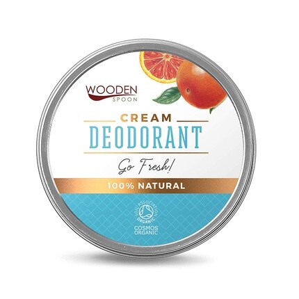 WOODENSPOON Go Fresh Крем-дезодорант без алюминия, натуральная формула с чистыми маслами, 60 мл
WOODENSPOON Go Fresh Крем-дезодорант без алюминия, натуральная формула с чистыми маслами, 60 мл