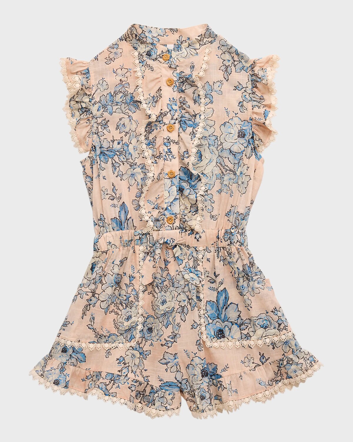 Комбинезон Halliday с цветочным принтом для девочек, размер 2–12 Zimmermann, цвет Peach/Blue Floral
Комбинезон Halliday с цветочным принтом для девочек, размер 2–12 Zimmermann, цвет Peach/Blue Floral