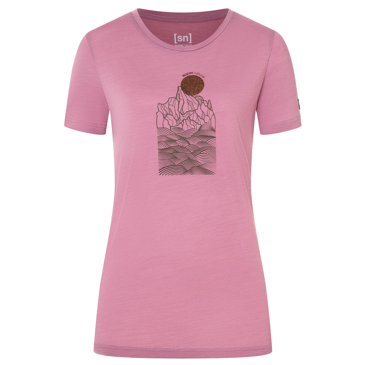 Рубашка из мериноса Super Natural Women's Preikestolen Cliffs Tee, цвет Orchid/Canteen/Copper
Рубашка из мериноса Super Natural Women's Preikestolen Cliffs Tee, цвет Orchid/Canteen/Copper