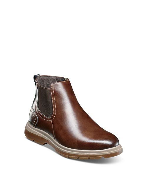 Ботинки Boys Lookout Jr. с гладким носком и прорезиненной отделкой Florsheim Kids, цвет Brown
Ботинки Boys Lookout Jr. с гладким носком и прорезиненной отделкой Florsheim Kids, цвет Brown