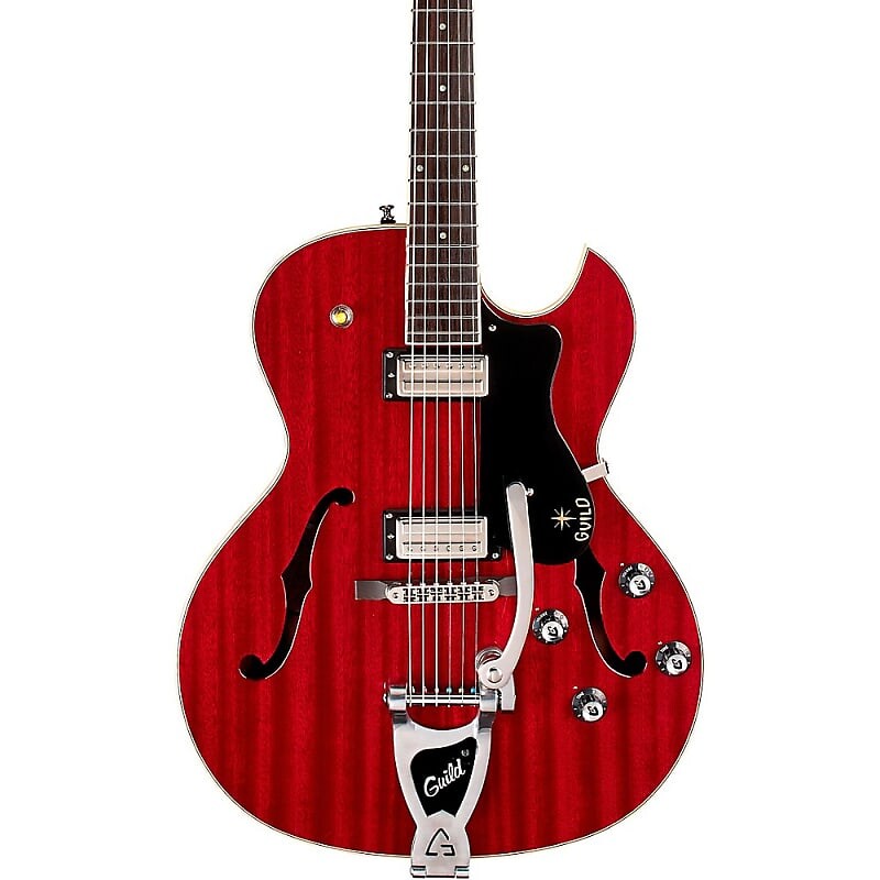 Электрогитара Guild Starfire III Hollowbody Archtop Electric Guitar With Vibrato Tailpiece Cherry Red
Электрогитара Guild Starfire III Hollowbody Archtop Electric Guitar With Vibrato Tailpiece Cherry Red