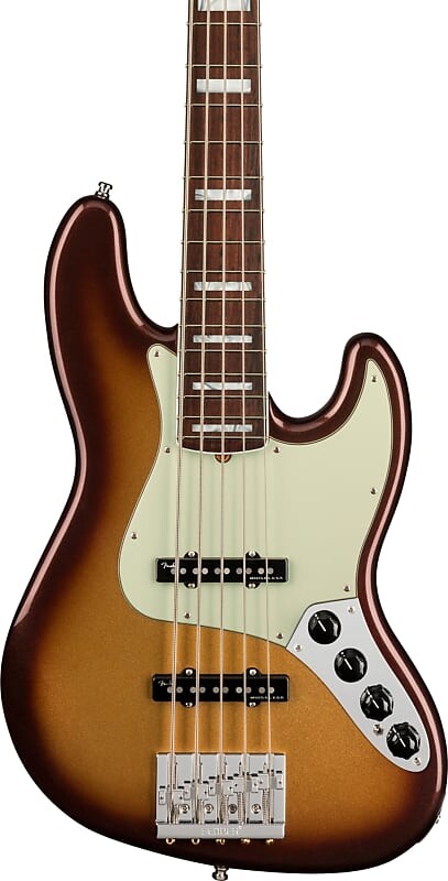 Басс гитара Fender American Ultra Jazz Bass V 5-String Bass Guitar, Mocha Burst w/ Hard Case
Басс гитара Fender American Ultra Jazz Bass V 5-String Bass Guitar, Mocha Burst w/ Hard Case