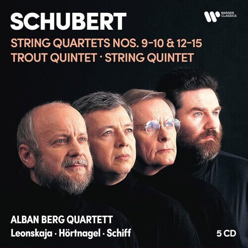 CD диск Berg, Alban: Schubert: String Quartets Nos. 9-10 & 12-15, Piano Quintet Trout
CD диск Berg, Alban: Schubert: String Quartets Nos. 9-10 & 12-15, Piano Quintet Trout