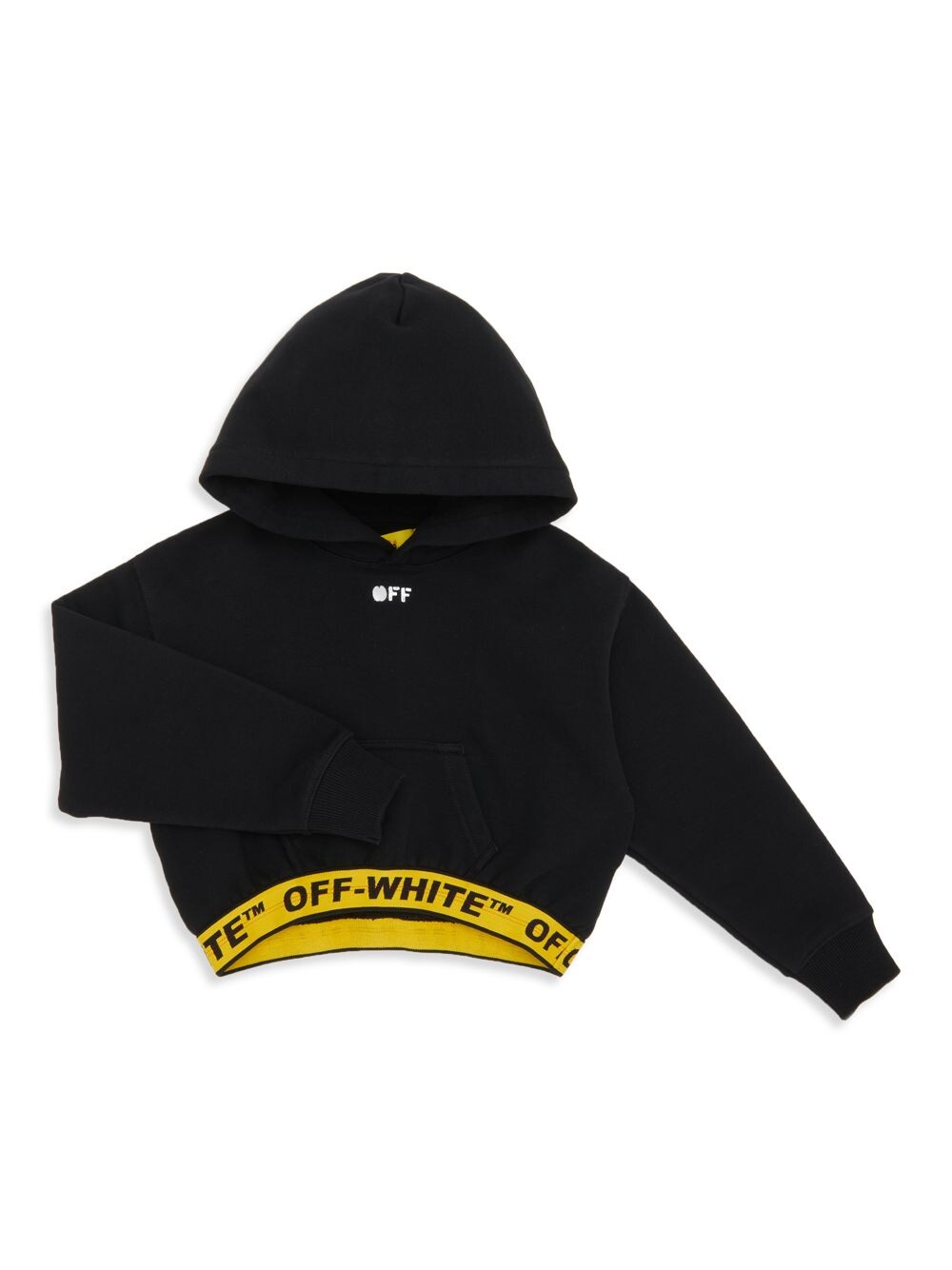 Укороченная худи с логотипом Little Girl's & Girl's Industrial Off-White, черный
Укороченная худи с логотипом Little Girl's & Girl's Industrial Off-White, черный