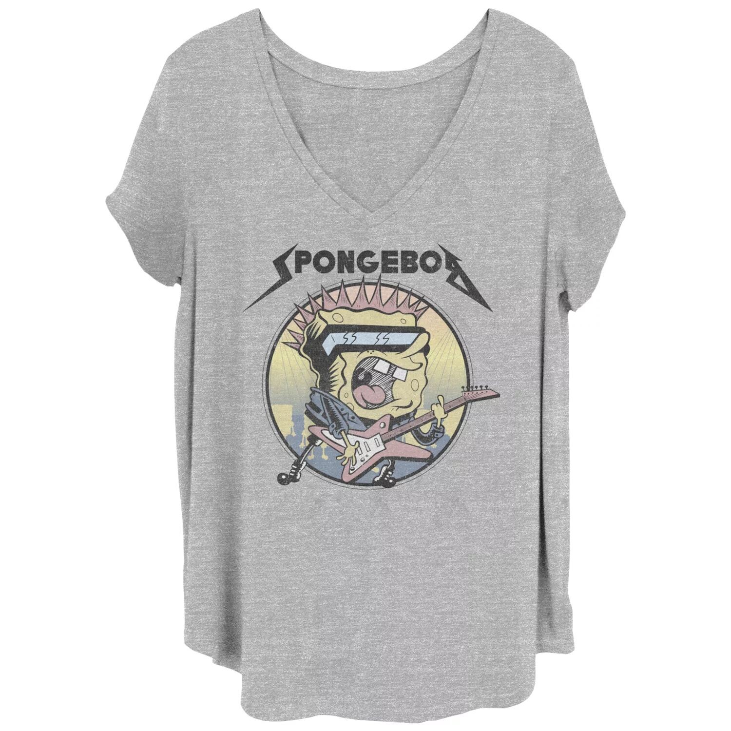 Детская футболка больших размеров с рисунком Nickelodeon SpongeBob SquarePants в стиле панк-рокер Nickelodeon
Детская футболка больших размеров с рисунком Nickelodeon SpongeBob SquarePants в стиле панк-рокер Nickelodeon