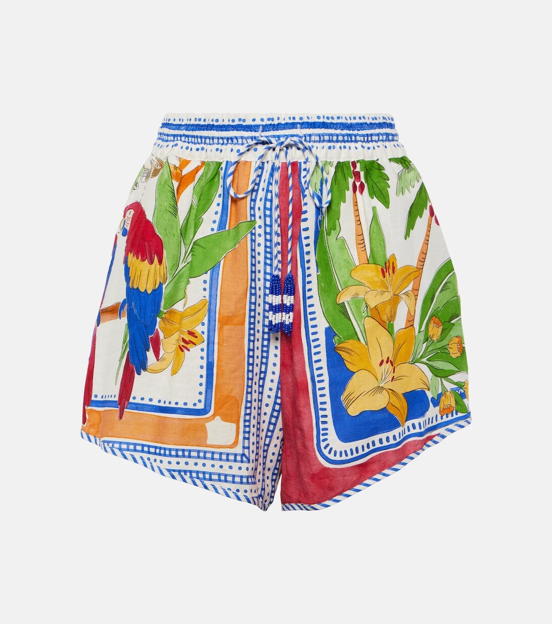 Шорты Tropical Destination, связанные крючком из смесового льна Farm Rio, мультиколор
Шорты Tropical Destination, связанные крючком из смесового льна Farm Rio, мультиколор