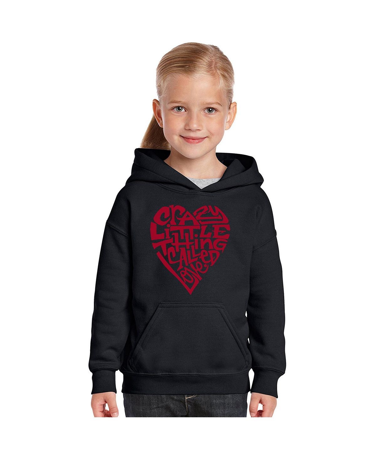 Толстовка с капюшоном Big Girl's Word Art - Сумасшедшая маленькая штучка под названием любовь LA Pop Art
Толстовка с капюшоном Big Girl's Word Art - Сумасшедшая маленькая штучка под названием любовь LA Pop Art