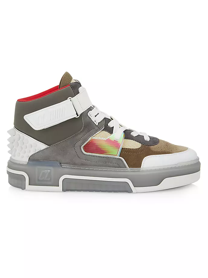 Высокие кеды Astroloubi на шипованном каблуке Christian Louboutin, серый
Высокие кеды Astroloubi на шипованном каблуке Christian Louboutin, серый