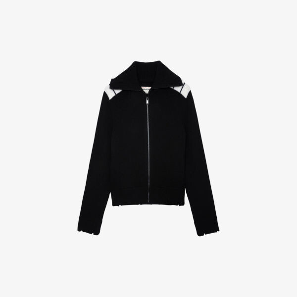 Шерстяной вязаный кардиган Jessie с широким воротником Zadig&Voltaire, цвет noir
Шерстяной вязаный кардиган Jessie с широким воротником Zadig&Voltaire, цвет noir