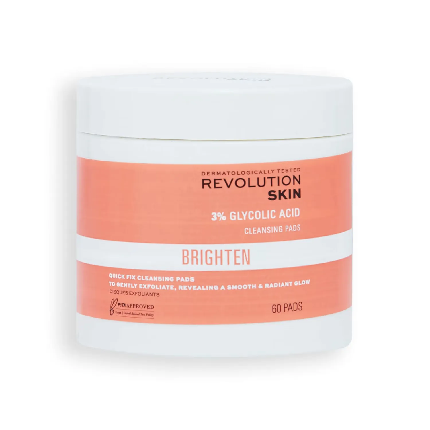 Гликолевые очищающие подушечки для ухода за кожей Revolution Beauty Revolution Skincare
Гликолевые очищающие подушечки для ухода за кожей Revolution Beauty Revolution Skincare