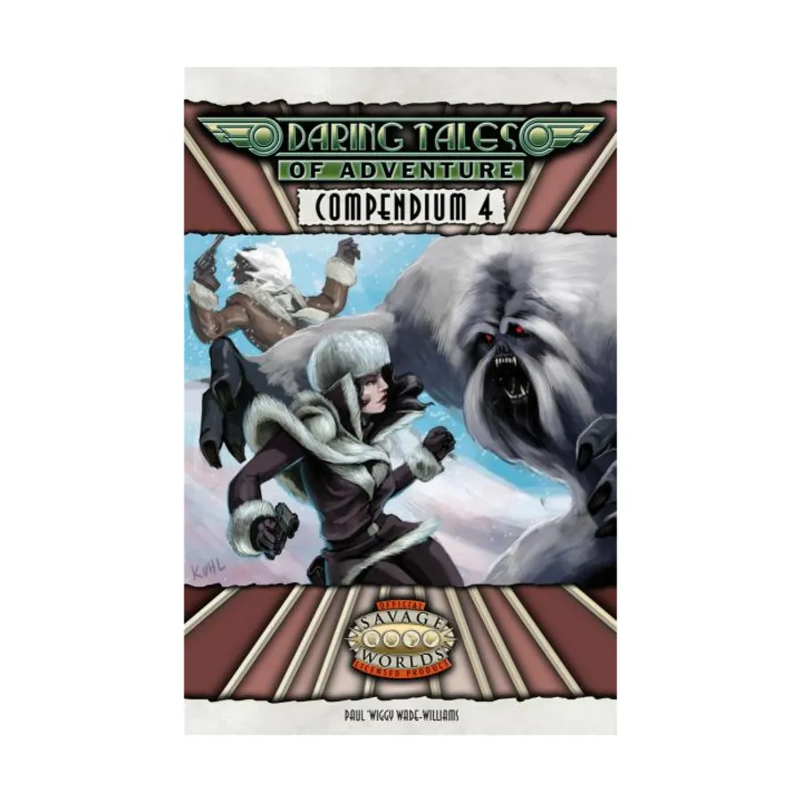 Daring Tales of Adventure - Compendium #4, Savage Worlds (Cubicle Seven), мягкая обложка
Daring Tales of Adventure - Compendium #4, Savage Worlds (Cubicle Seven), мягкая обложка