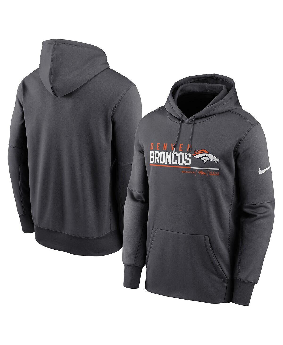 Мужской пуловер с капюшоном и логотипом Denver Broncos Prime антрацитового цвета Nike, Черный
Мужской пуловер с капюшоном и логотипом Denver Broncos Prime антрацитового цвета Nike, Черный