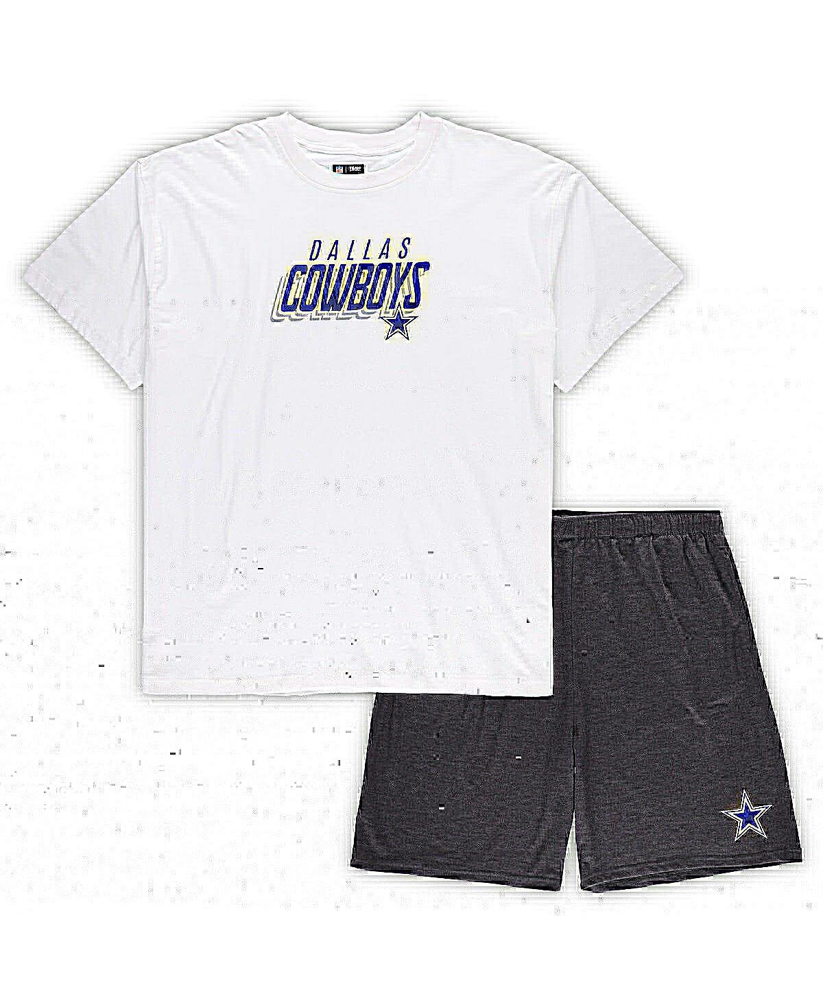 Мужской белый, темно-серый комплект из футболки и шорт Dallas Cowboys Big and Tall Concepts Sport
Мужской белый, темно-серый комплект из футболки и шорт Dallas Cowboys Big and Tall Concepts Sport