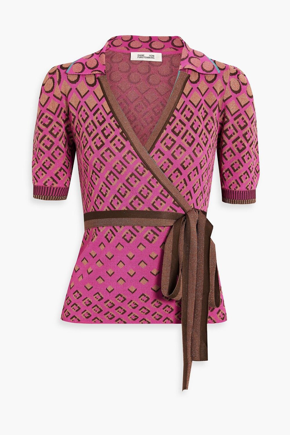 Жаккардовый топ Marnee с эффектом металлик и запахом DIANE VON FURSTENBERG, розовый
Жаккардовый топ Marnee с эффектом металлик и запахом DIANE VON FURSTENBERG, розовый