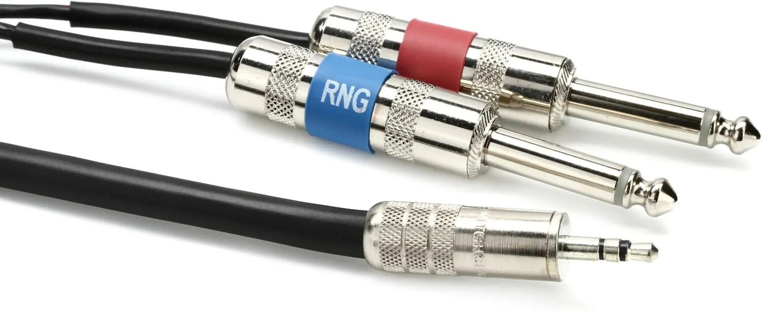 Pro Co IPMB2Q-2 Разъем TRS 3,5 мм для двойного кабеля с разъемом TS диаметром 1/4 дюйма — 20 футов
Pro Co IPMB2Q-2 Разъем TRS 3,5 мм для двойного кабеля с разъемом TS диаметром 1/4 дюйма — 20 футов