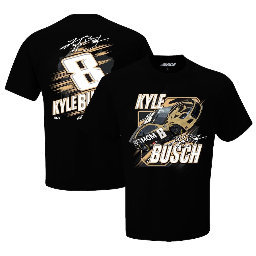 Футболка с коротким рукавом Richard Childress Racing Team Collection Kyle Busch, черный
Футболка с коротким рукавом Richard Childress Racing Team Collection Kyle Busch, черный