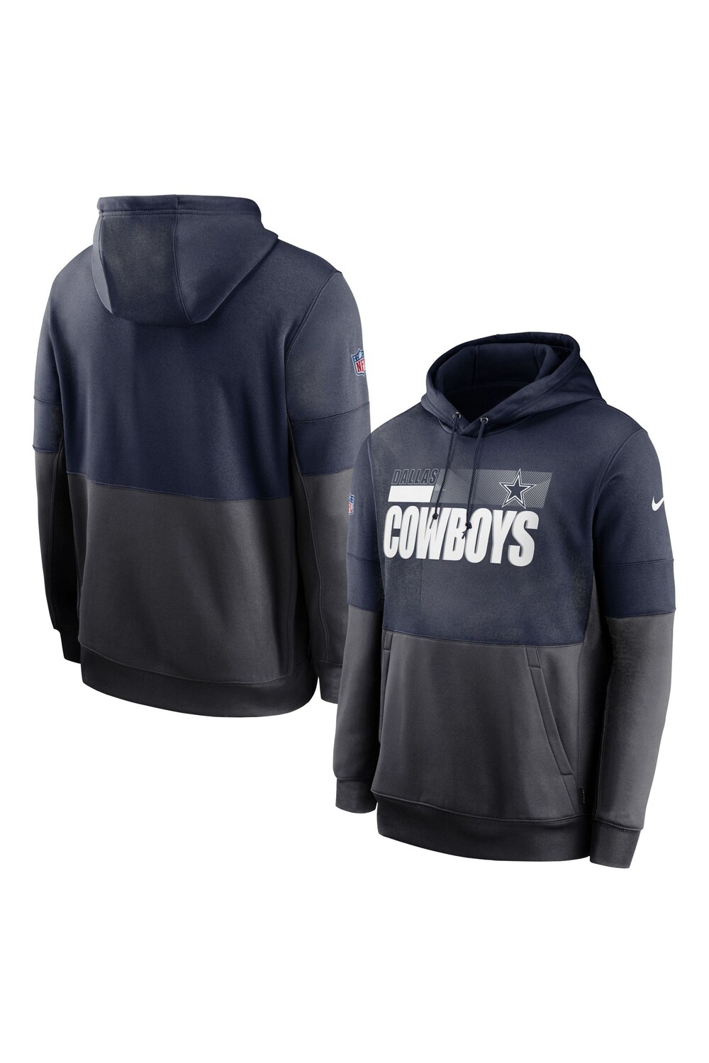 Толстовка с капюшоном Fanatics Dallas Cowboys Team Lock Up Therma Nike Nike, синий
Толстовка с капюшоном Fanatics Dallas Cowboys Team Lock Up Therma Nike Nike, синий