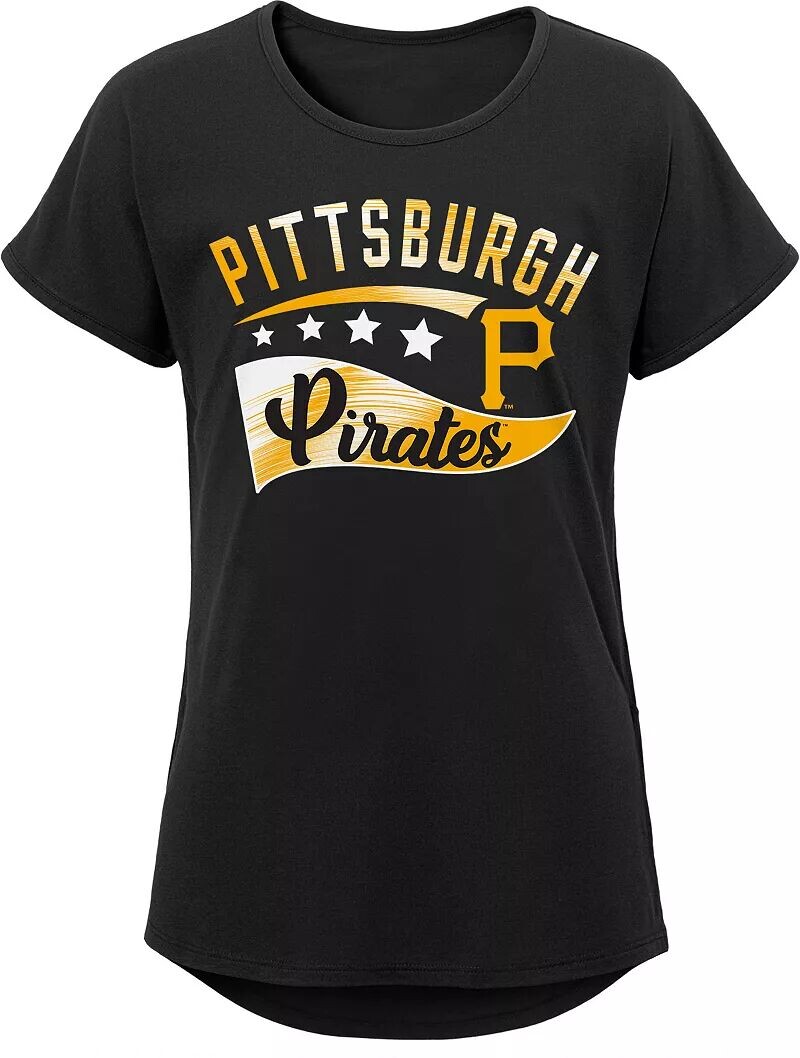 Outerstuff Одежда команды MLB для девочек 8–20 Pittsburgh Pirates, черная футболка с большой волной
Outerstuff Одежда команды MLB для девочек 8–20 Pittsburgh Pirates, черная футболка с большой волной