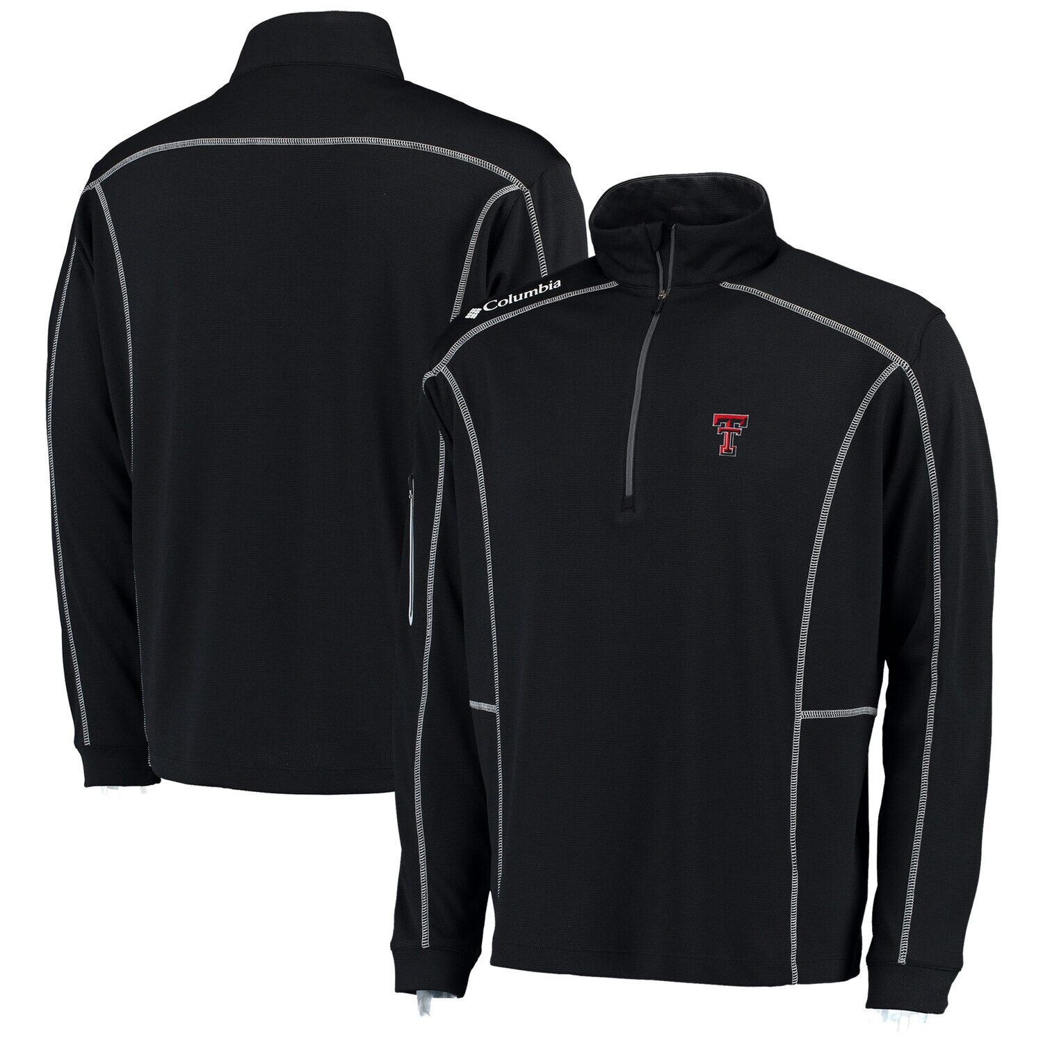 Мужская куртка Columbia Golf Black Texas Tech Red Raiders Shotgun Omni-Wick с молнией в четверть четверти
Мужская куртка Columbia Golf Black Texas Tech Red Raiders Shotgun Omni-Wick с молнией в четверть четверти