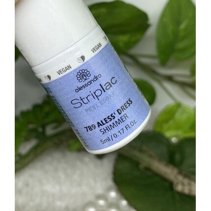 Лак для ногтей Striplac Mini Peel & Soak 789 Aless' Dress Light Blue, 5 мл, Alessandro
Лак для ногтей Striplac Mini Peel & Soak 789 Aless' Dress Light Blue, 5 мл, Alessandro