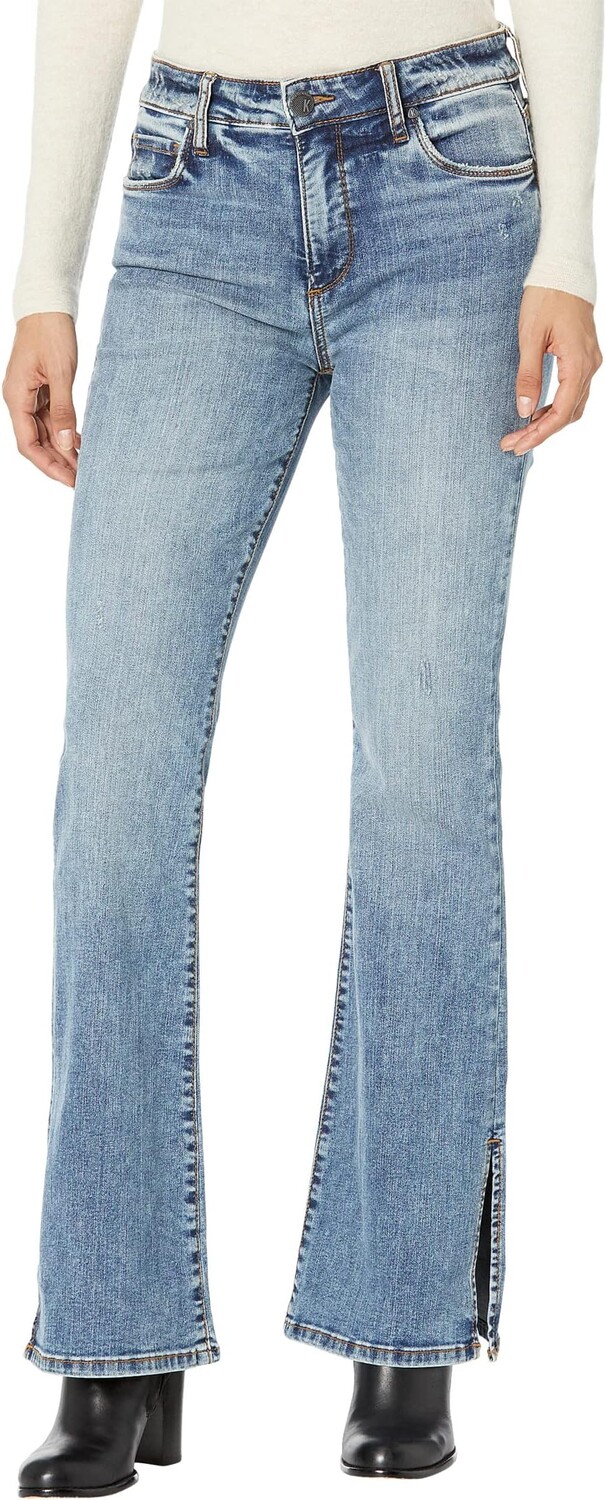 Джинсы Ana High-Rise Fab Ab Flare-Baby Side Slit Bottoms KUT from the Kloth, цвет Unconditional
Джинсы Ana High-Rise Fab Ab Flare-Baby Side Slit Bottoms KUT from the Kloth, цвет Unconditional