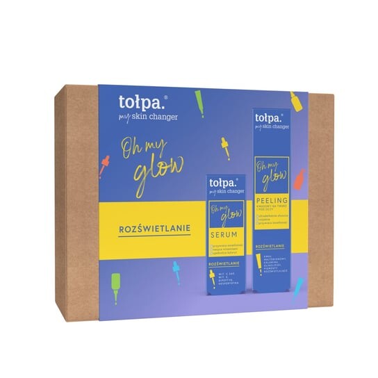 Подарочный набор косметики по уходу за кожей, 2 шт. Tołpa, My Skin Changer, Oh My Glow
Подарочный набор косметики по уходу за кожей, 2 шт. Tołpa, My Skin Changer, Oh My Glow