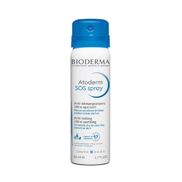 Atoderm Sos Спрей для облегчения зуда Atoderm Sos Spray Alivio Picor Bioderma, 50 ml
Atoderm Sos Спрей для облегчения зуда Atoderm Sos Spray Alivio Picor Bioderma, 50 ml