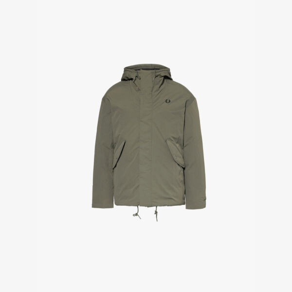 Утепленная куртка свободного кроя с капюшоном из переработанного полиамида Fred Perry, зеленый
Утепленная куртка свободного кроя с капюшоном из переработанного полиамида Fred Perry, зеленый
