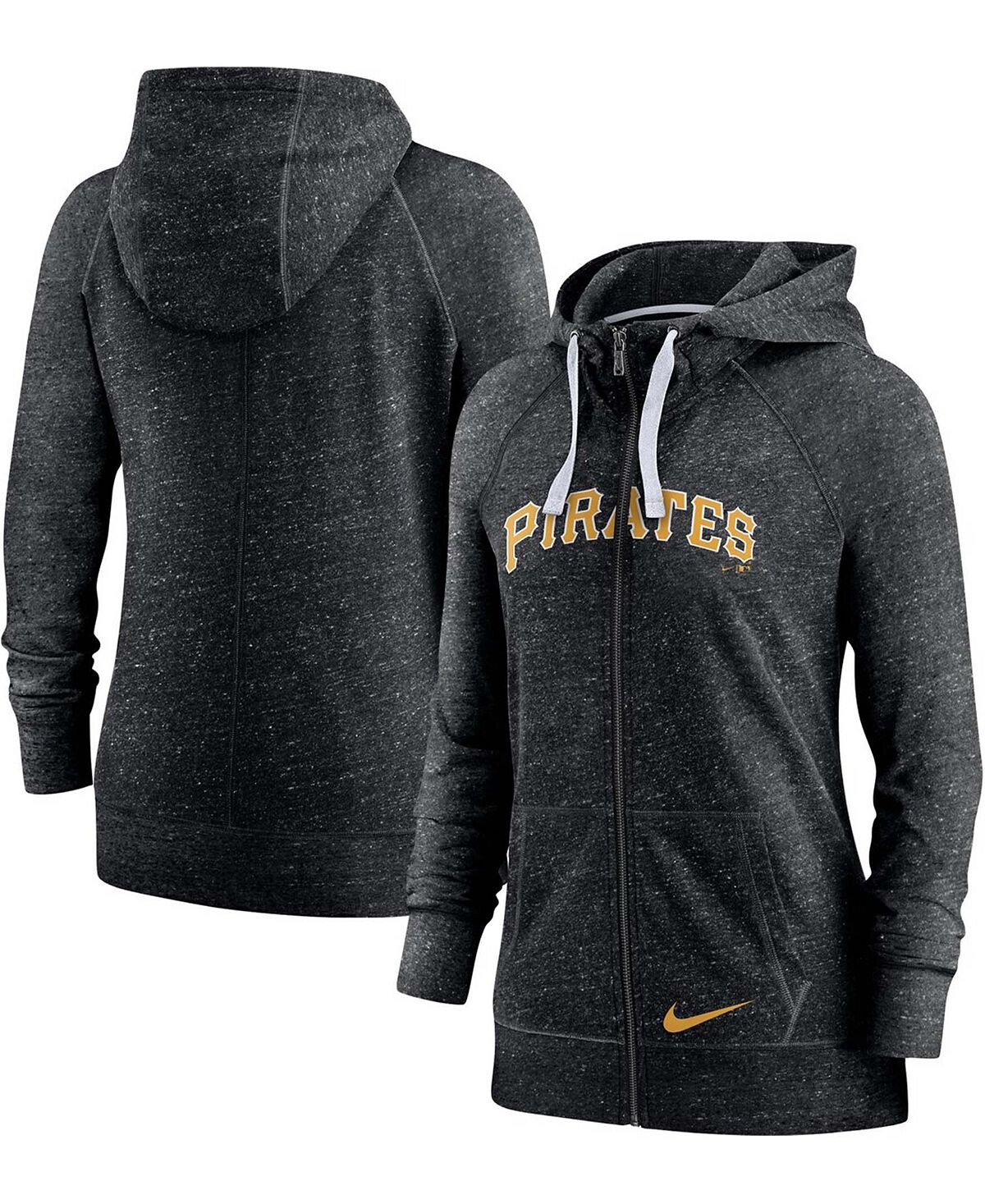 Женская черная худи с застежкой-молнией Pittsburgh Pirates Wordmark Gym в винтажном стиле реглан с молнией во всю длину Nike
Женская черная худи с застежкой-молнией Pittsburgh Pirates Wordmark Gym в винтажном стиле реглан с молнией во всю длину Nike