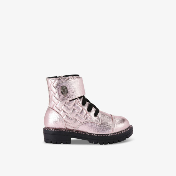 Мини-сапожки Kensington из кожи с орлиной головой 7-9 лет Kurt Geiger London, розовый
Мини-сапожки Kensington из кожи с орлиной головой 7-9 лет Kurt Geiger London, розовый