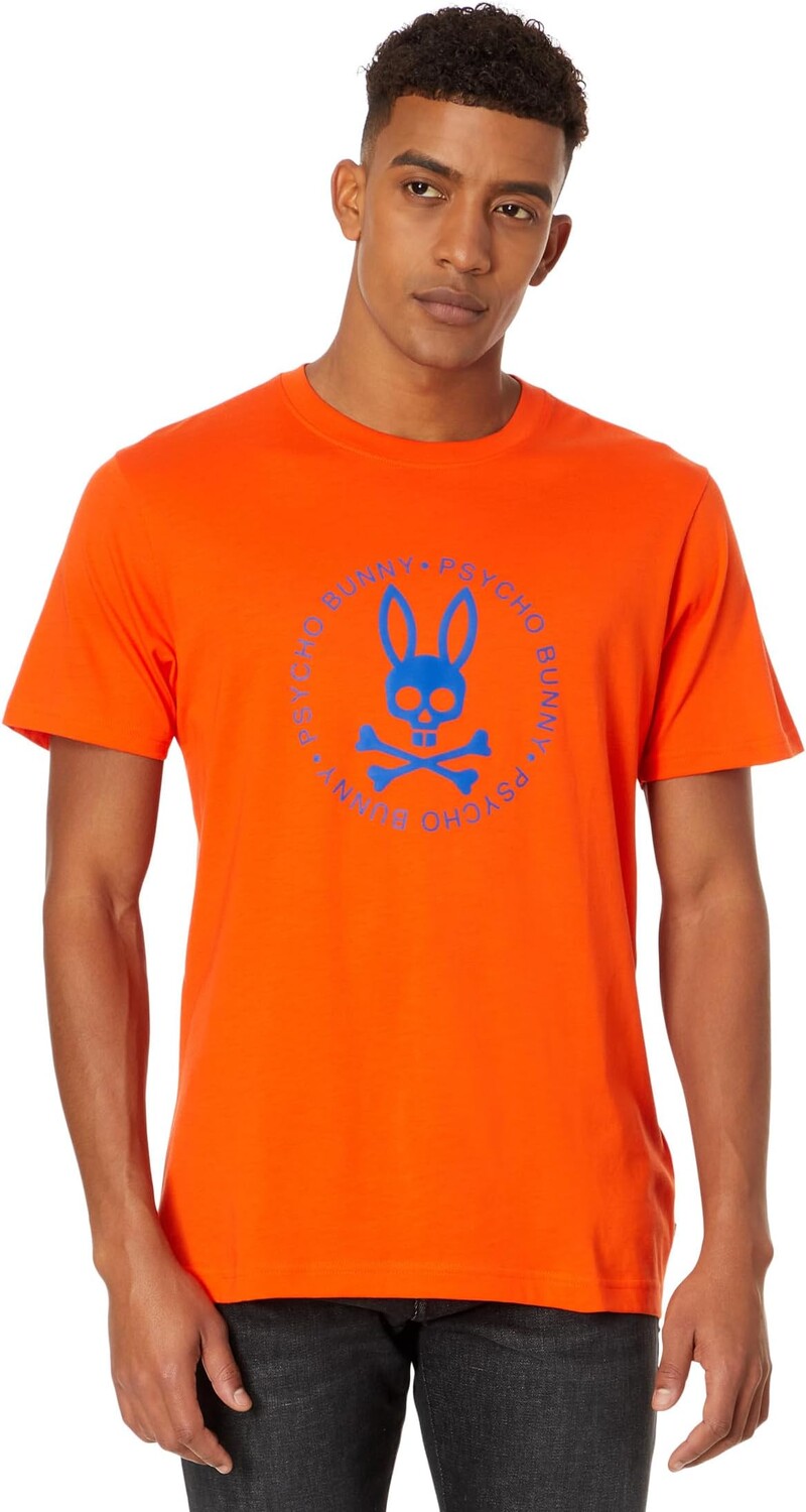 Футболка Bradley с графическим рисунком высокой плотности Psycho Bunny, цвет Tangerine Tango
Футболка Bradley с графическим рисунком высокой плотности Psycho Bunny, цвет Tangerine Tango