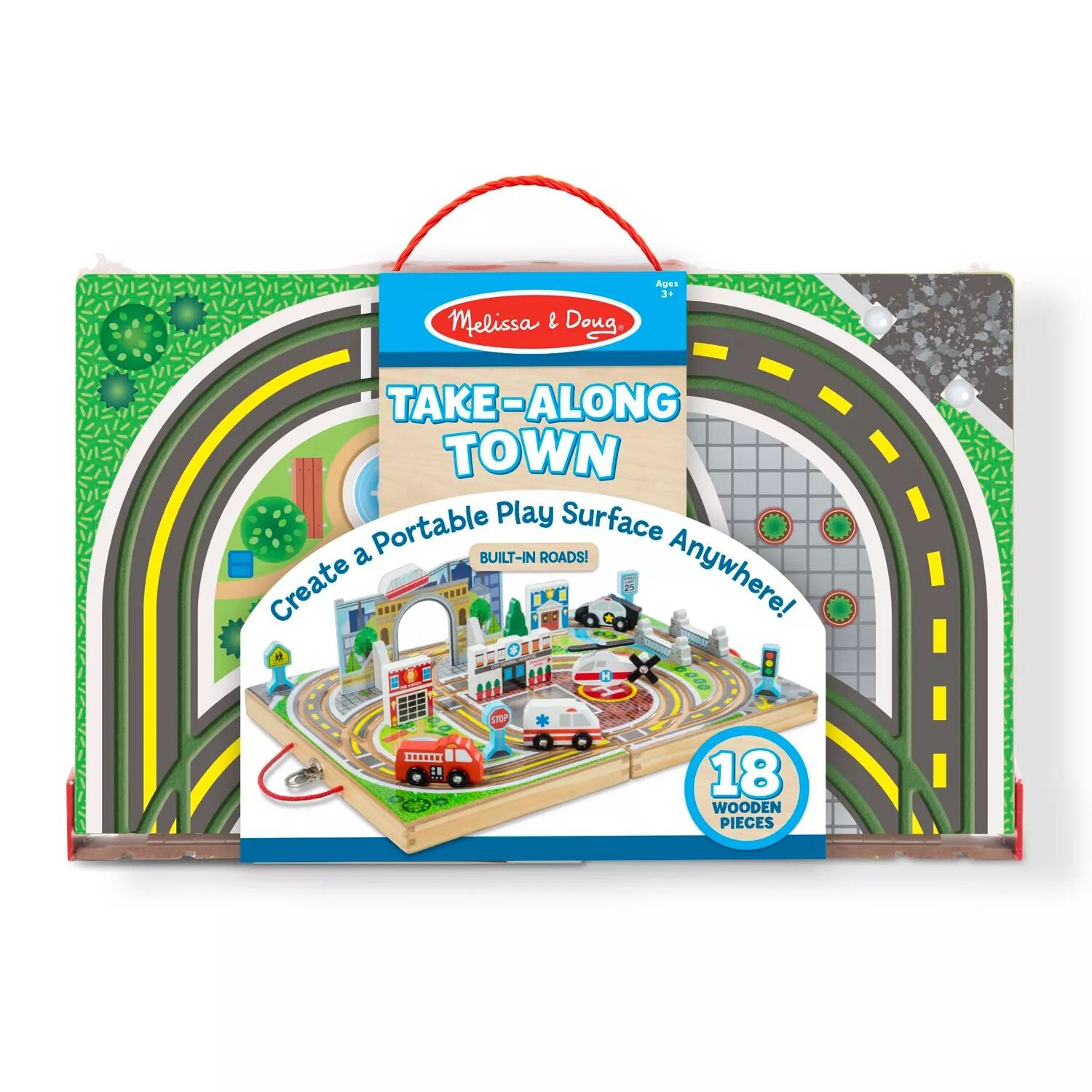 Melissa & Doug Деревянная столешница, 18 предметов, которую можно взять с собой - Город Melissa & Doug
Melissa & Doug Деревянная столешница, 18 предметов, которую можно взять с собой - Город Melissa & Doug