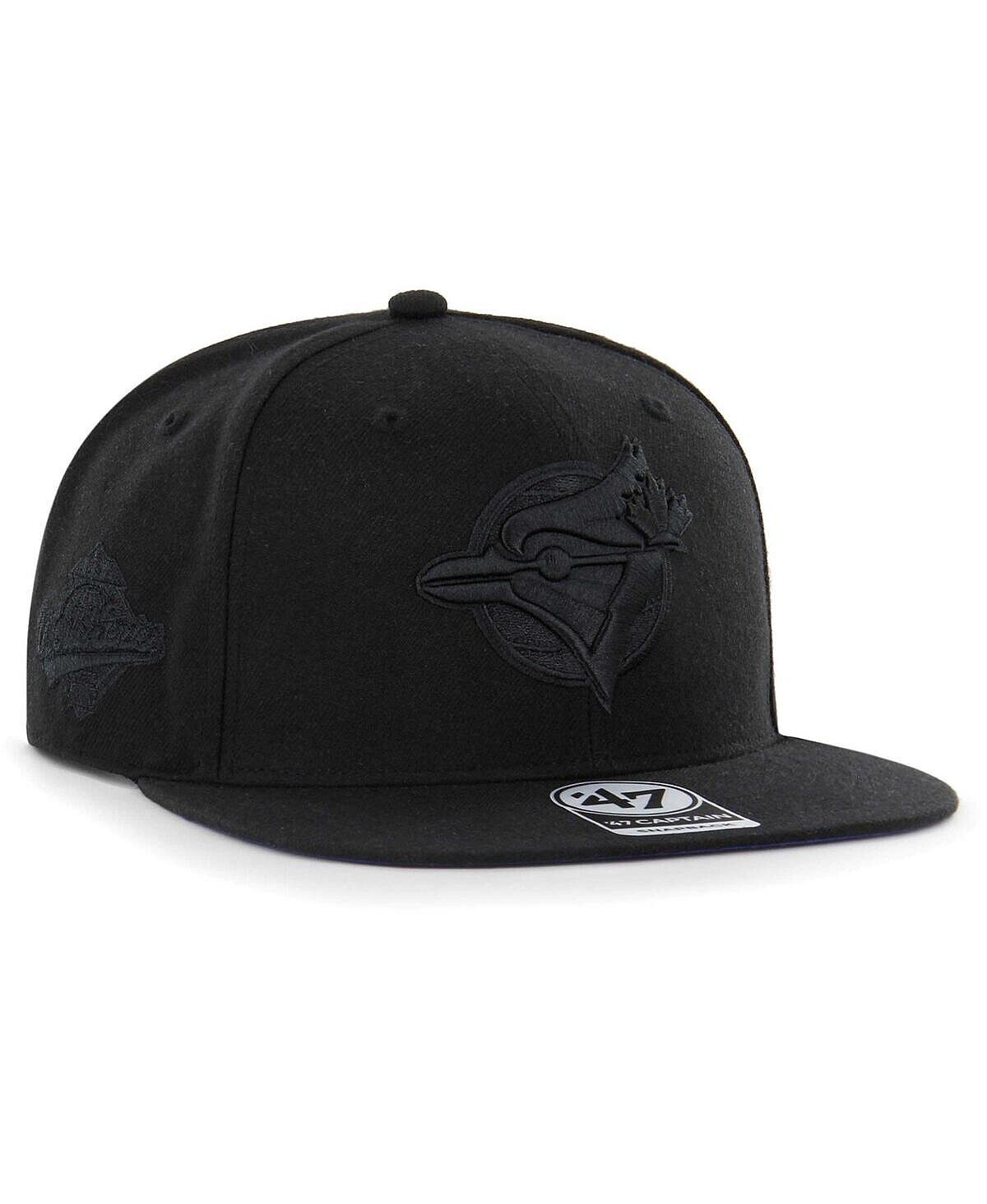 Мужская кепка Toronto Blue Jays Black on Black Sure Shot Captain Snapback '47 Brand
Мужская кепка Toronto Blue Jays Black on Black Sure Shot Captain Snapback '47 Brand