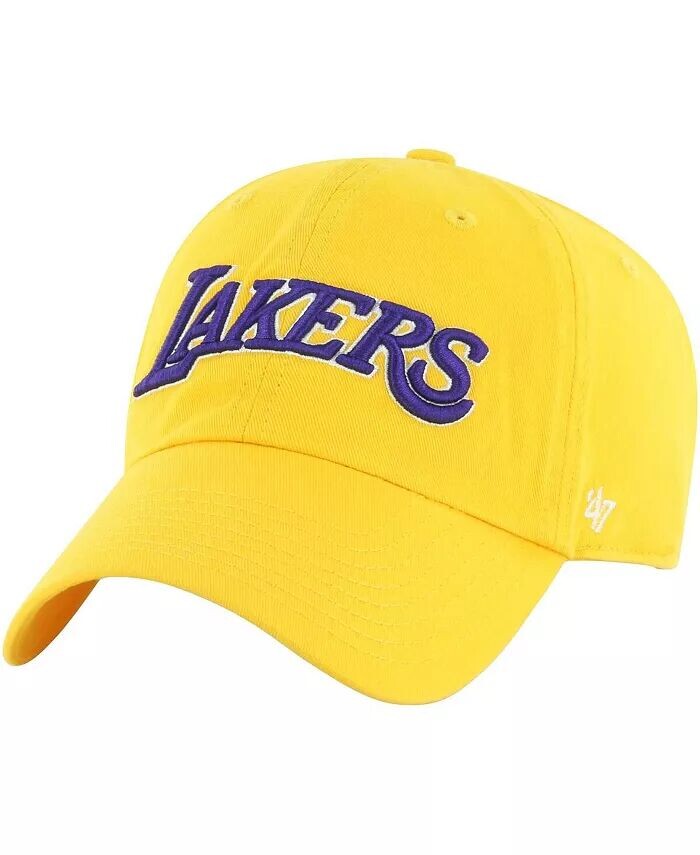 Мужская регулируемая кепка Los Angeles Lakers Core золотого цвета с надписью Clean Up '47 Brand, золотой
Мужская регулируемая кепка Los Angeles Lakers Core золотого цвета с надписью Clean Up '47 Brand, золотой