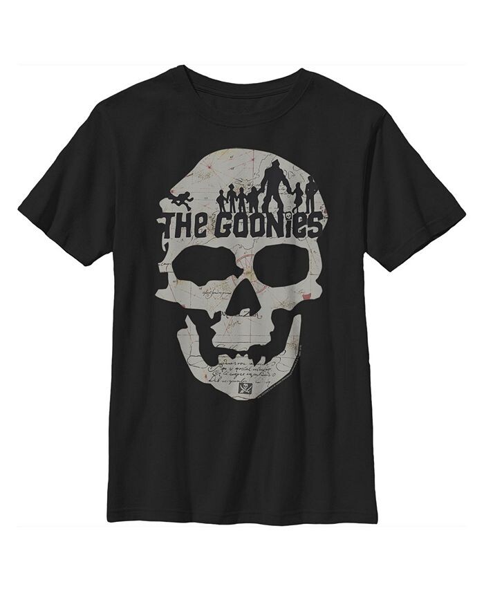 Детская футболка с логотипом The Goonies и изображением черепа для мальчиков Warner Bros., черный
Детская футболка с логотипом The Goonies и изображением черепа для мальчиков Warner Bros., черный
