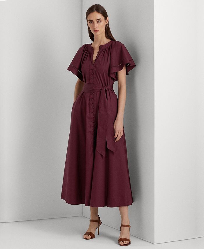 Женское платье трапециевидного силуэта Ruthnery с поясом Lauren Ralph Lauren, красный
Женское платье трапециевидного силуэта Ruthnery с поясом Lauren Ralph Lauren, красный