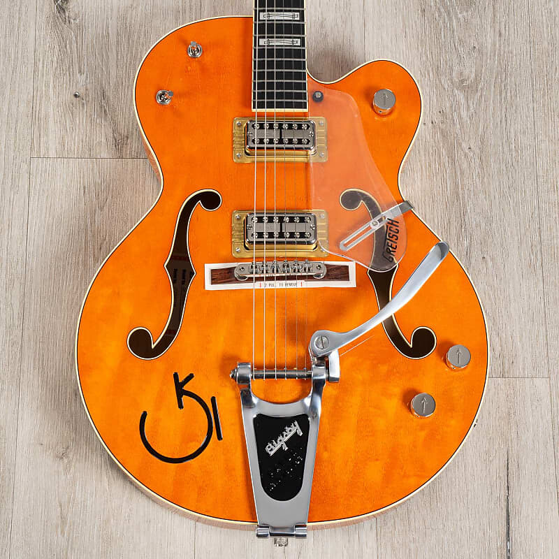 Электрогитара Gretsch G6120RHH Reverend Horton Heat Guitar, Orange Stain Lacquer
Электрогитара Gretsch G6120RHH Reverend Horton Heat Guitar, Orange Stain Lacquer