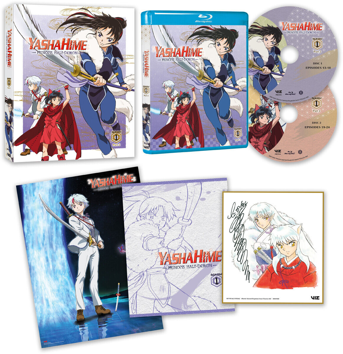 Blu-Ray диск Yashahime Princess Half-Demon Season 1 Part 2 Limited Edition Blu-ray
Blu-Ray диск Yashahime Princess Half-Demon Season 1 Part 2 Limited Edition Blu-ray