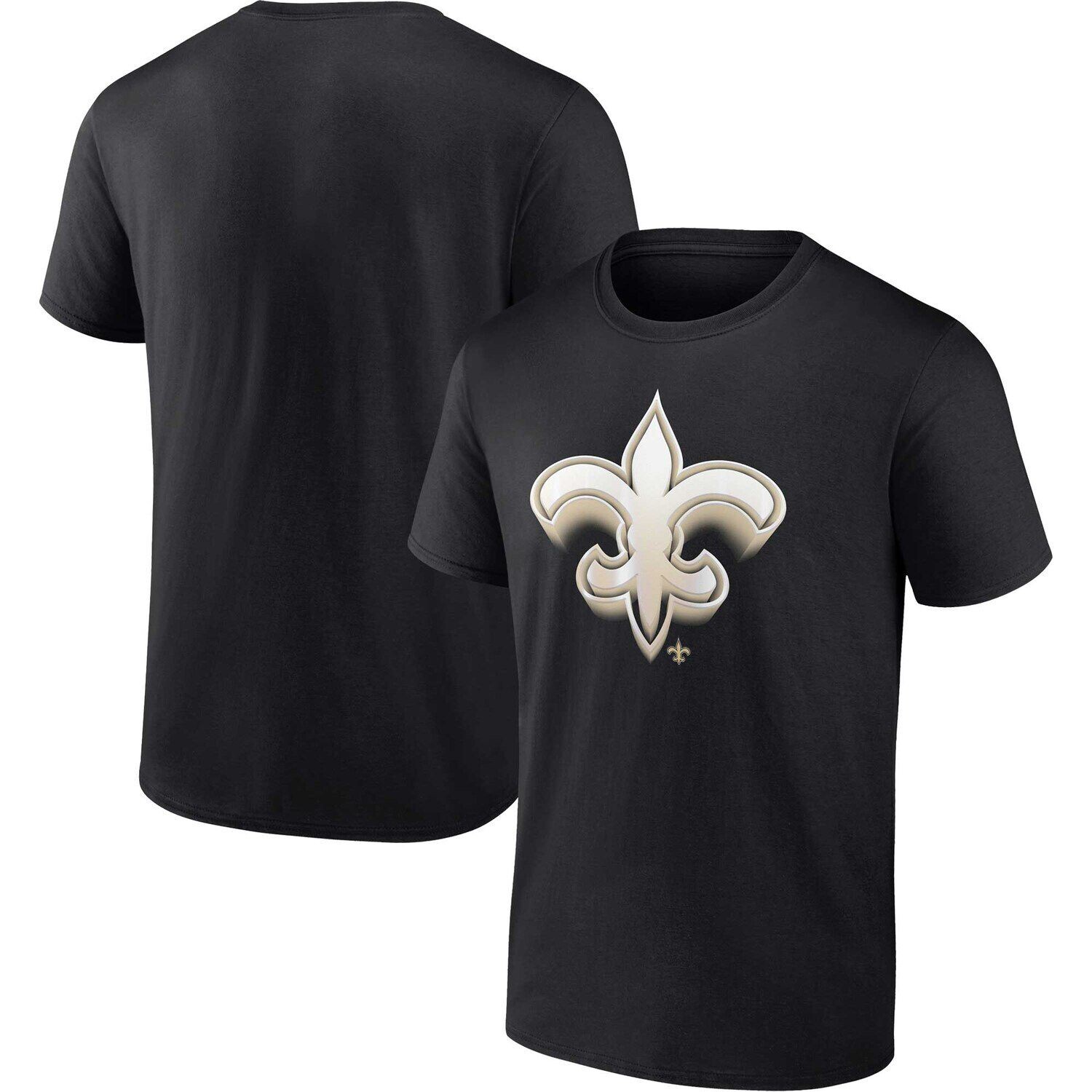 Мужская черная фирменная футболка New Orleans Saints Chrome Dimension Fanatics, Черный
Мужская черная фирменная футболка New Orleans Saints Chrome Dimension Fanatics, Черный