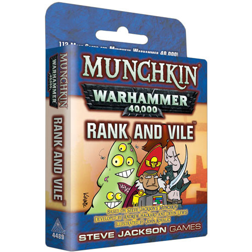 Настольная игра Steve Jackson Games Munchkin Warhammer 40,000: Rank & Vile Expansion
Настольная игра Steve Jackson Games Munchkin Warhammer 40,000: Rank & Vile Expansion
