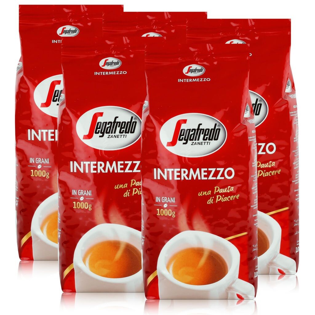 Кофе Segafredo Intermezzo эспрессо в зернах 1 кг — крепкий и пряный (5 шт. в упаковке)
Кофе Segafredo Intermezzo эспрессо в зернах 1 кг — крепкий и пряный (5 шт. в упаковке)