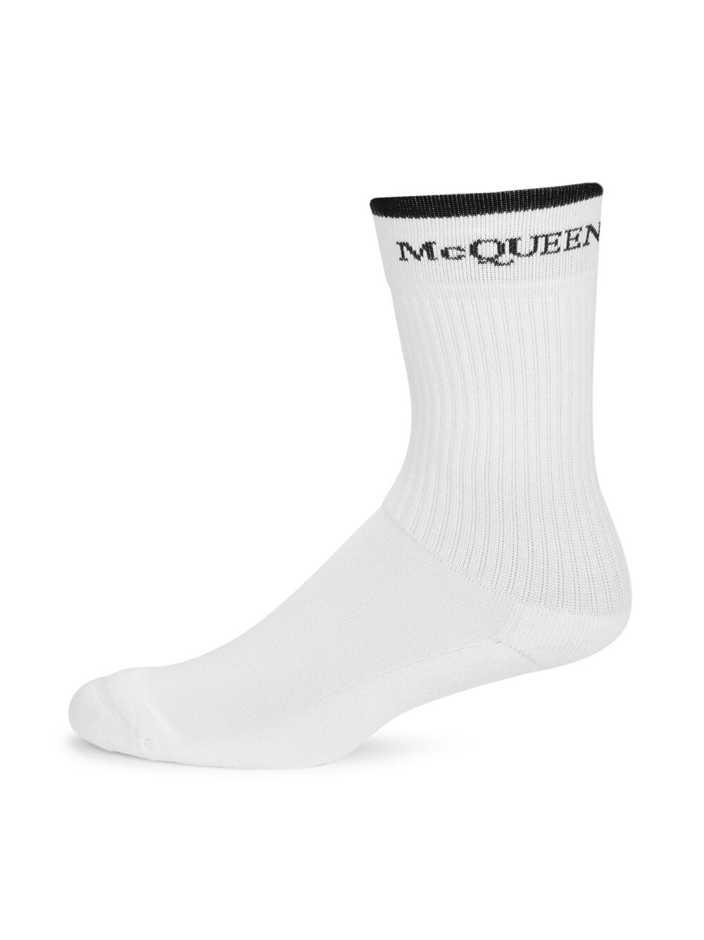 Двусторонние носки до середины икры с логотипом Alexander McQueen, черный
Двусторонние носки до середины икры с логотипом Alexander McQueen, черный