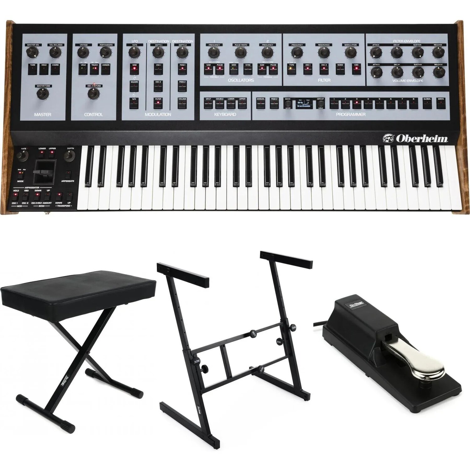 Oberheim OB-X8 8-голосный полифонический аналоговый синтезатор Essentials Bundle
Oberheim OB-X8 8-голосный полифонический аналоговый синтезатор Essentials Bundle