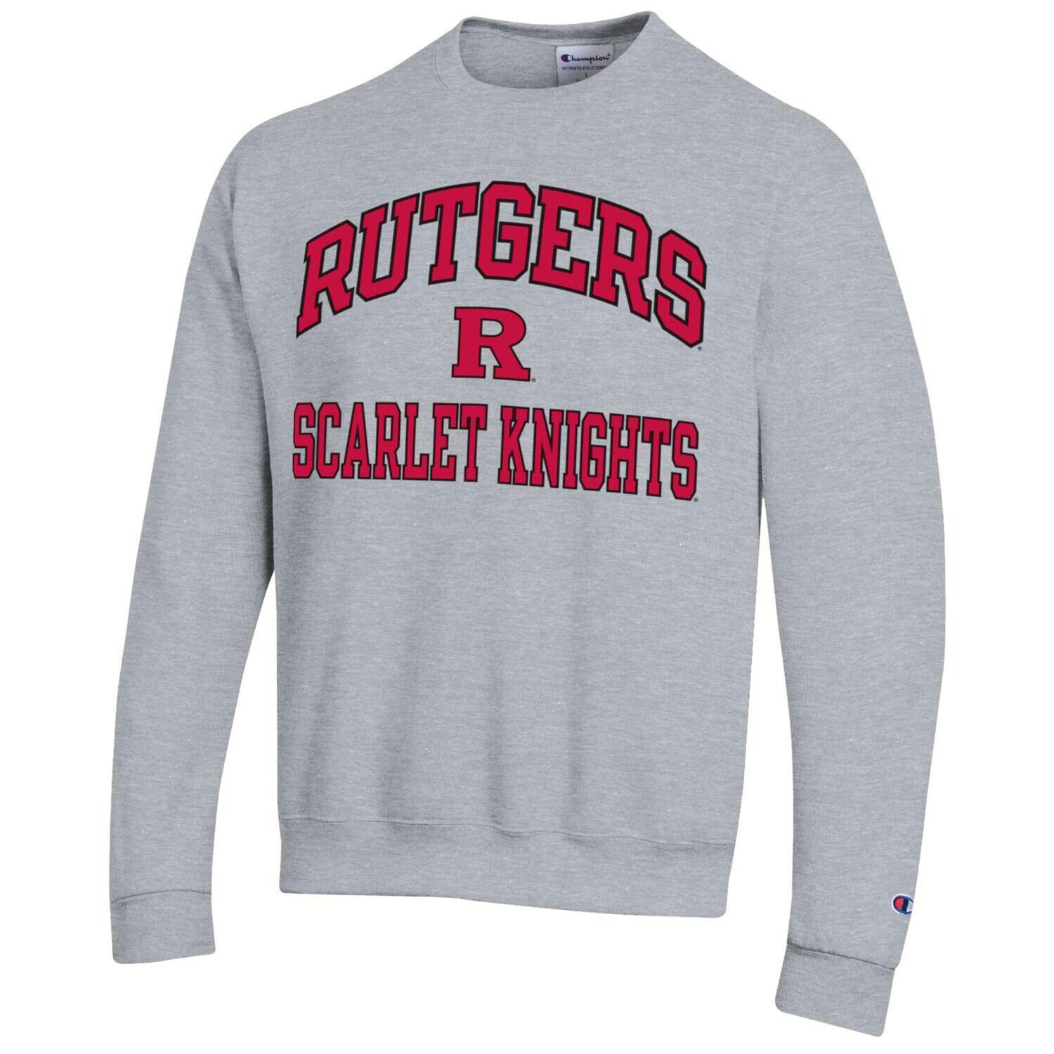 Мужской пуловер с высоким мотором Heather Grey Rutgers Scarlet Knights, толстовка Champion
Мужской пуловер с высоким мотором Heather Grey Rutgers Scarlet Knights, толстовка Champion