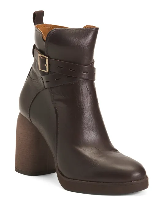 Кожаные ботильоны Natesa на каблуке «Сделано в Бразилии» Lucky Brand, цвет Chocolate
Кожаные ботильоны Natesa на каблуке «Сделано в Бразилии» Lucky Brand, цвет Chocolate