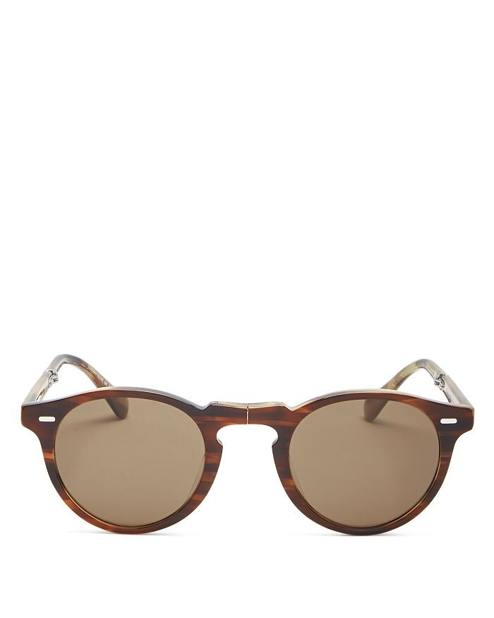 Круглые складные солнцезащитные очки Gregory Peck 1962, поляризованные, 47 мм Oliver Peoples
Круглые складные солнцезащитные очки Gregory Peck 1962, поляризованные, 47 мм Oliver Peoples