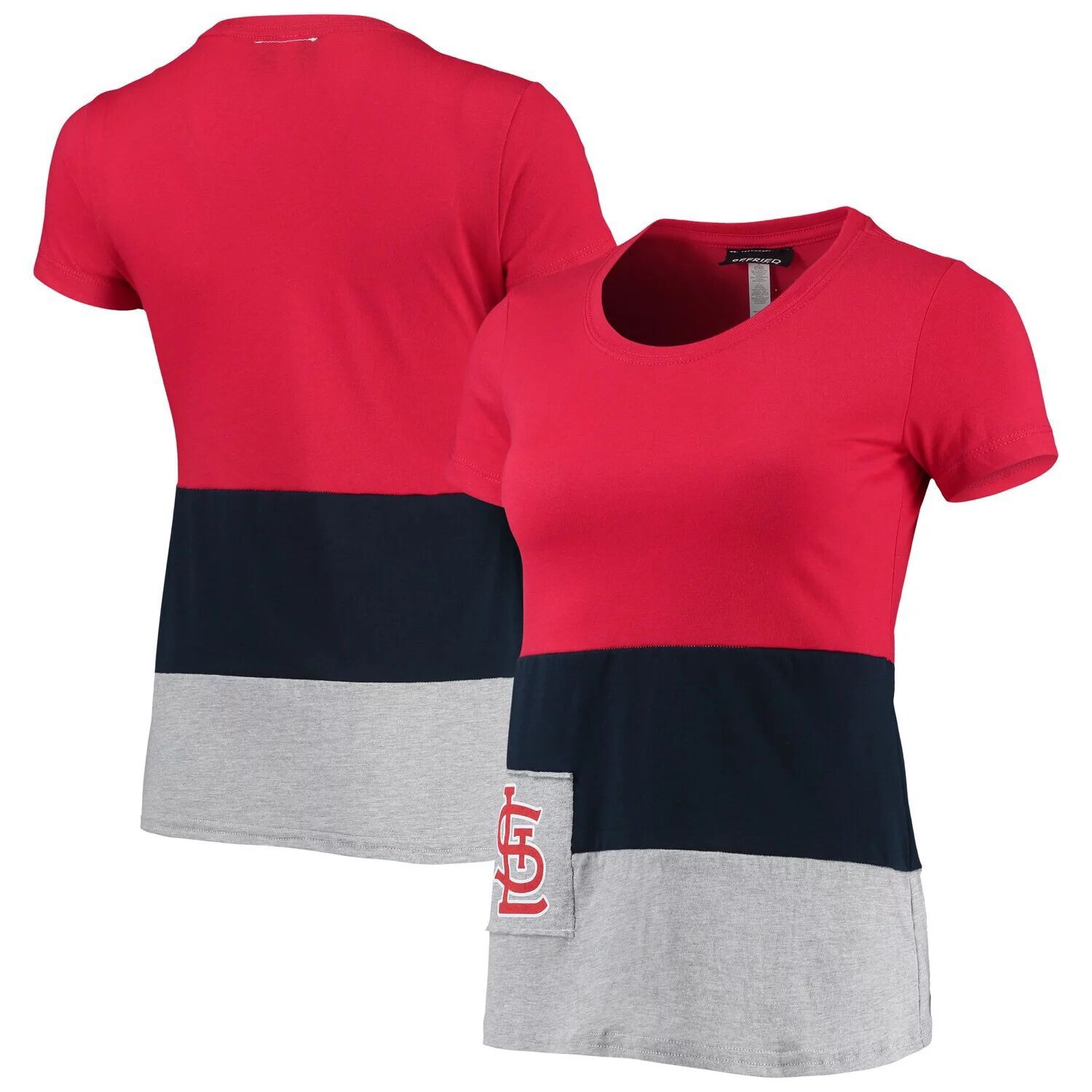 Женская красная приталенная футболка Refried Apparel St. Louis Cardinals, Красный
Женская красная приталенная футболка Refried Apparel St. Louis Cardinals, Красный