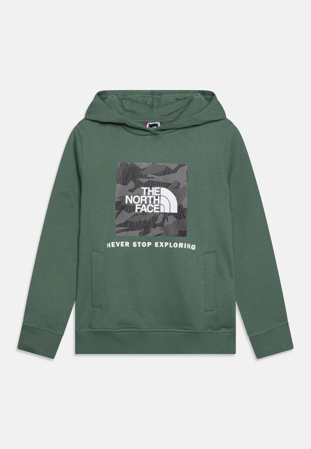 Толстовка Teens Box Hoodie Unisex The North Face, цвет dark sage-asphalt grey rain camo print
Толстовка Teens Box Hoodie Unisex The North Face, цвет dark sage-asphalt grey rain camo print